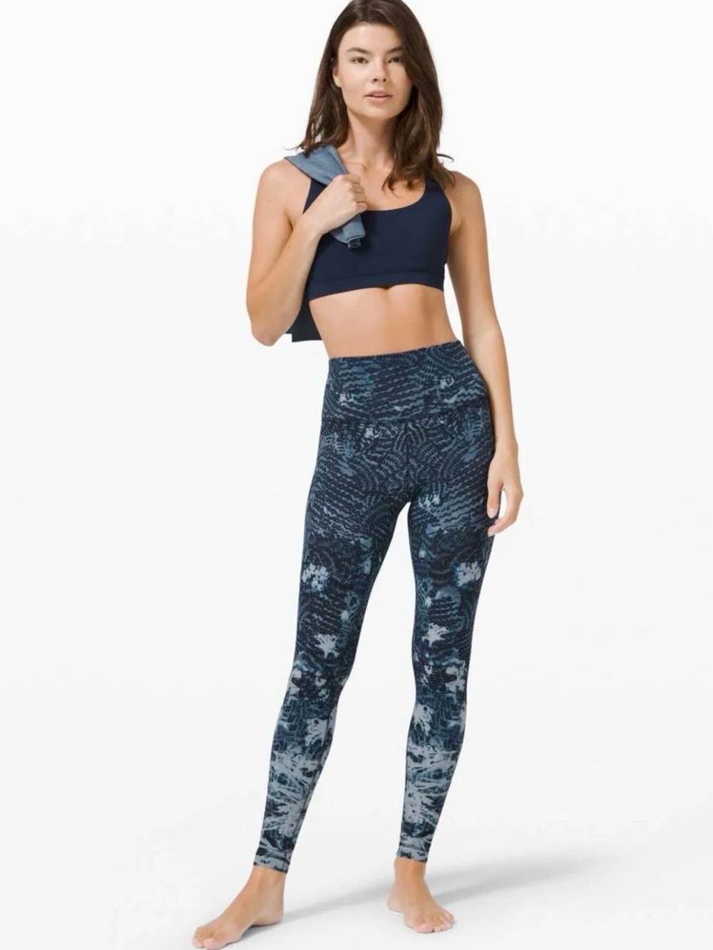 Lululemon Align Pant 28” Engineered Indigo Lace Starlight Align